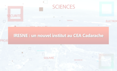 Interview du Directeur du nouvel institut IRESNE du CEA à Cadarache.